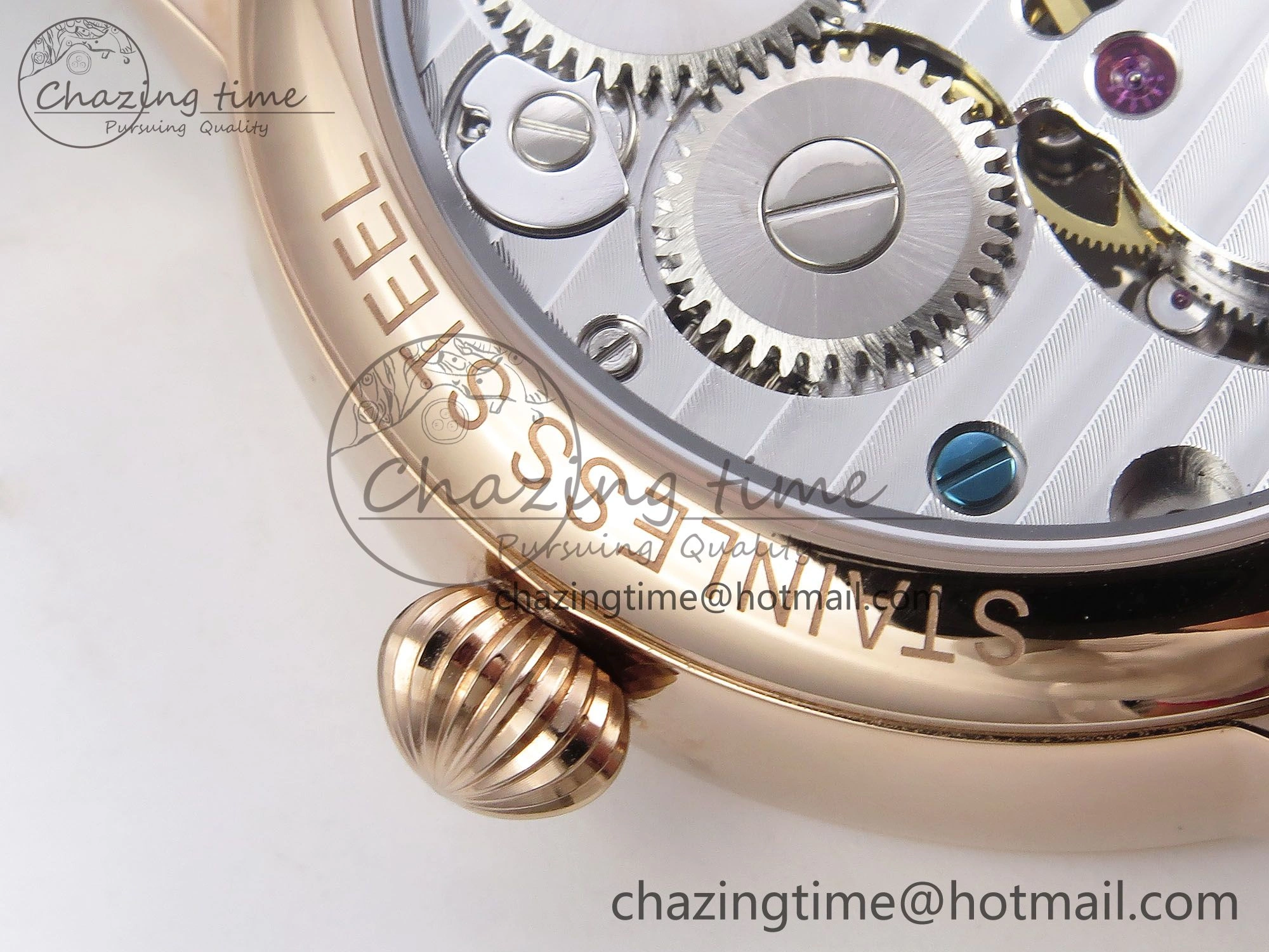 Patek Philippe Tourbillon RG RMSF Edition Black Dial on Black Leather Strap Lightweight 8739