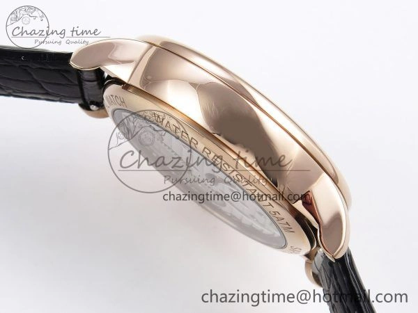 Patek Philippe Tourbillon RG RMSF Edition Black Dial on Black Leather Strap Lightweight 8739