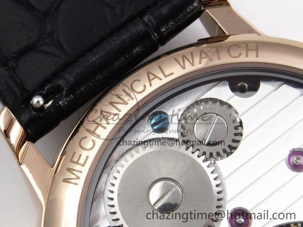 Patek Philippe Tourbillon RG RMSF Edition Black Dial on Black Leather Strap Lightweight 8739