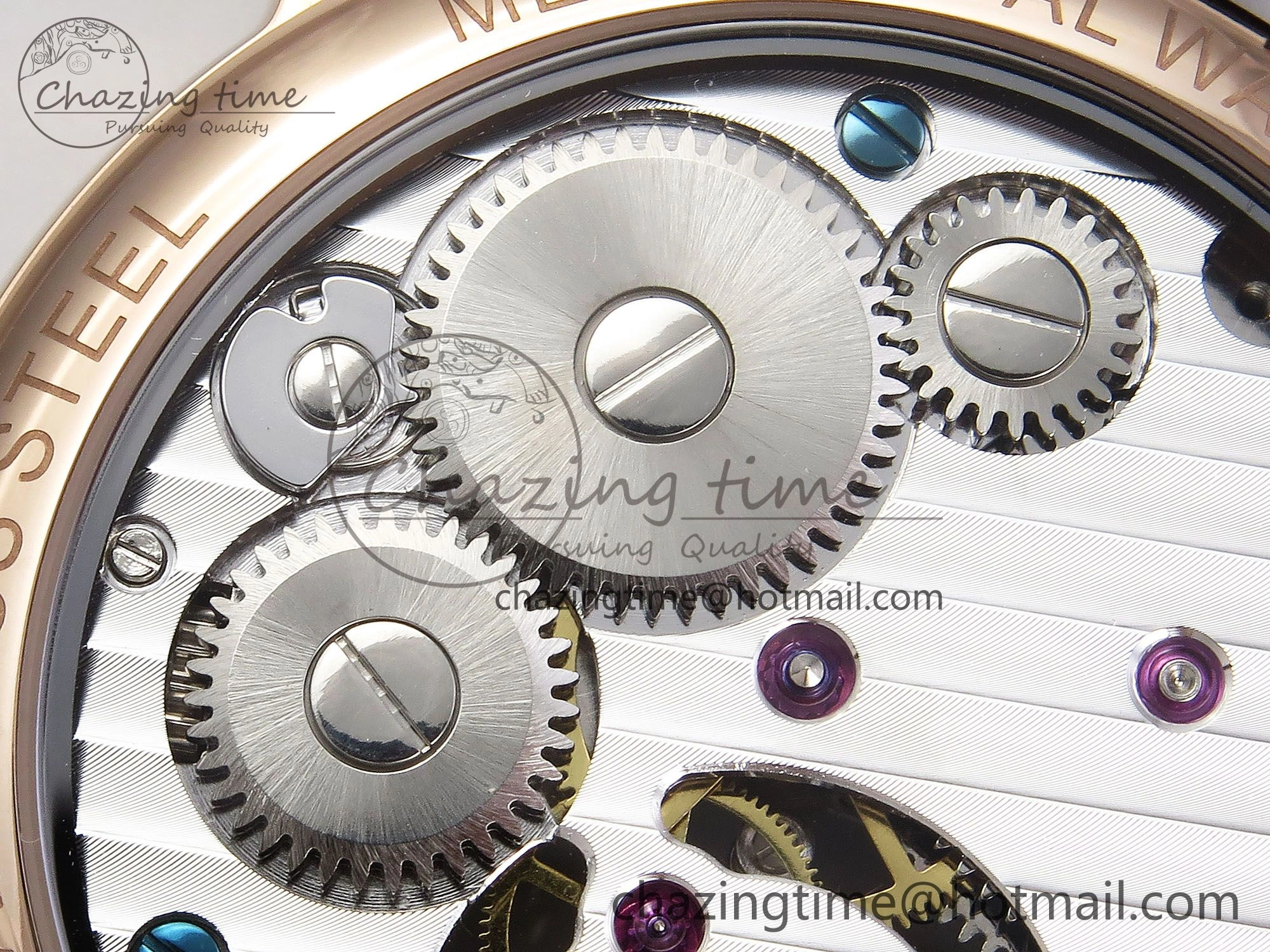 Youthful Patek Philippe Tourbillon RG RMSF Edition White Dial Roman Markers on Brown Leather Strap 8737