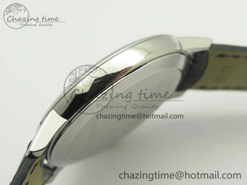 UrbanStyle Patrimony 81180 SS MKF 1:1 Best Edition Gray Dial on Black Leather MIYOTA 9953