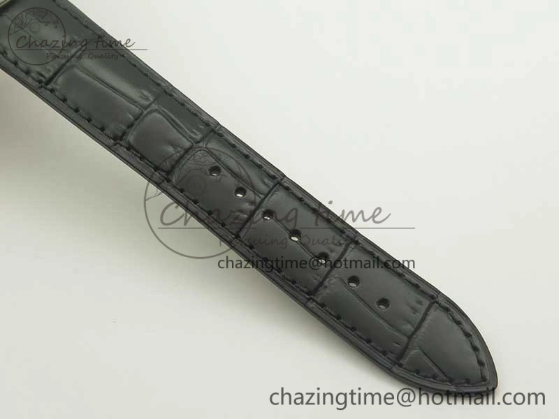 UrbanStyle Patrimony 81180 SS MKF 1:1 Best Edition Gray Dial on Black Leather MIYOTA 9953