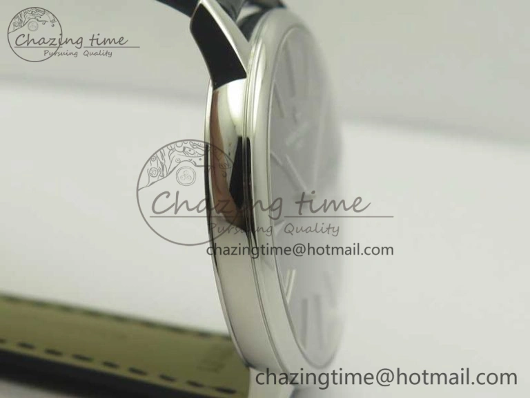 UrbanStyle Patrimony 81180 SS MKF 1:1 Best Edition Gray Dial on Black Leather MIYOTA 9953