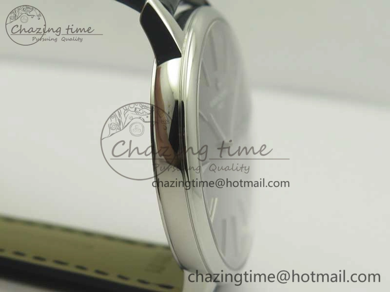 UrbanStyle Patrimony 81180 SS MKF 1:1 Best Edition Gray Dial on Black Leather MIYOTA 9953