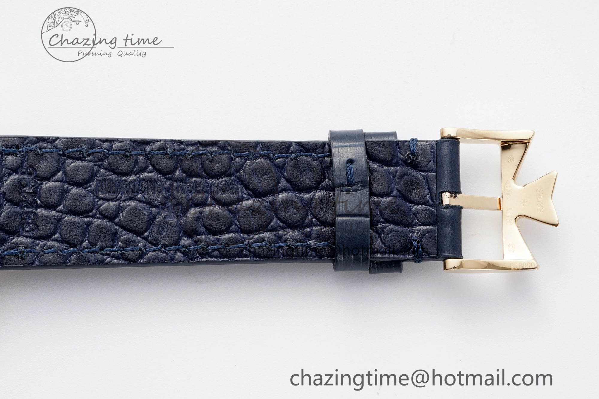 Patrimony Date RG PPF 1:1 Best Edition Black Dial on Black Leather Strap MIYOTA Lightweight 9880