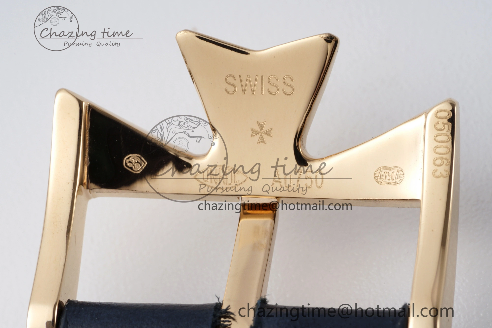 Lightweight Patrimony Date RG PPF 1:1 Best Edition Blue Dial on Blue Leather Strap MIYOTA 9894