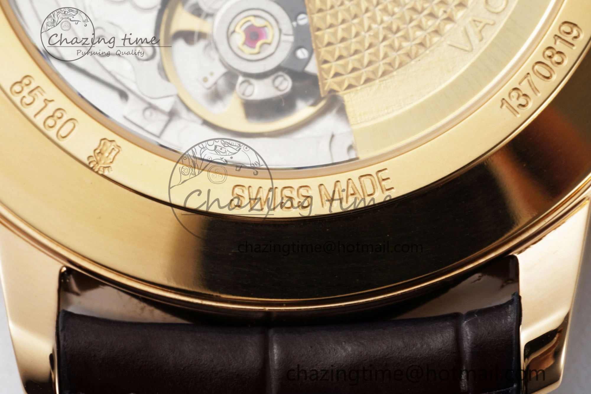 Patrimony Date RG PPF 1:1 Best Edition White Dial on Brown Leather Strap MIYOTA WeatherProof 9893