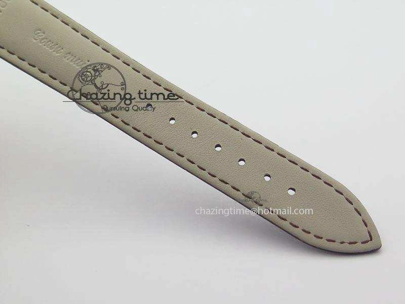 Bright Patrimony RG Best Edition Gold Dial On Brown Leather Strap Swiss Ref. 9997