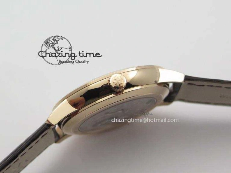 Patrimony RG MK Maker Best Edition White Dial On Brown Leather Strap Sec@ StreetReady 10009