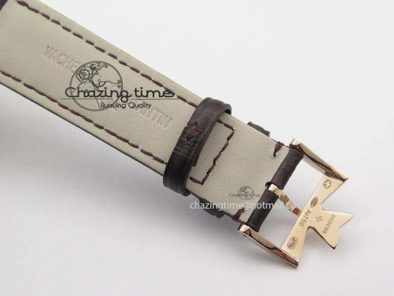 Patrimony RG MK Maker Best Edition White Dial On Brown Leather Strap Sec@ StreetReady 10009