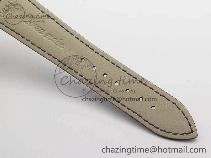 Patrimony Retrograde Date MoonPhase RG GS Best Edition White Dial On Leather Strap A HighQuality 9976