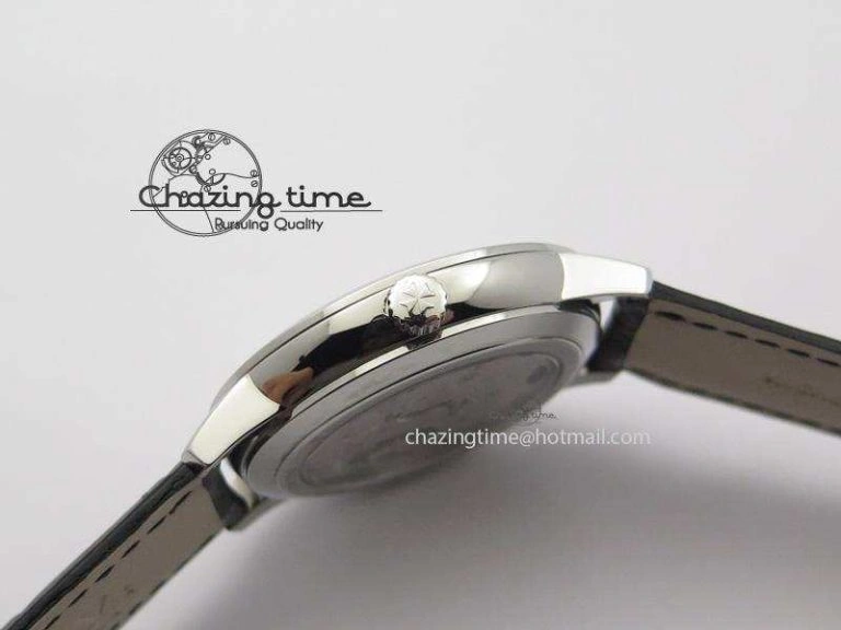 Thermal Patrimony SS MK Maker Best Edition Black Dial On Black Leather Strap Sec@ 10011