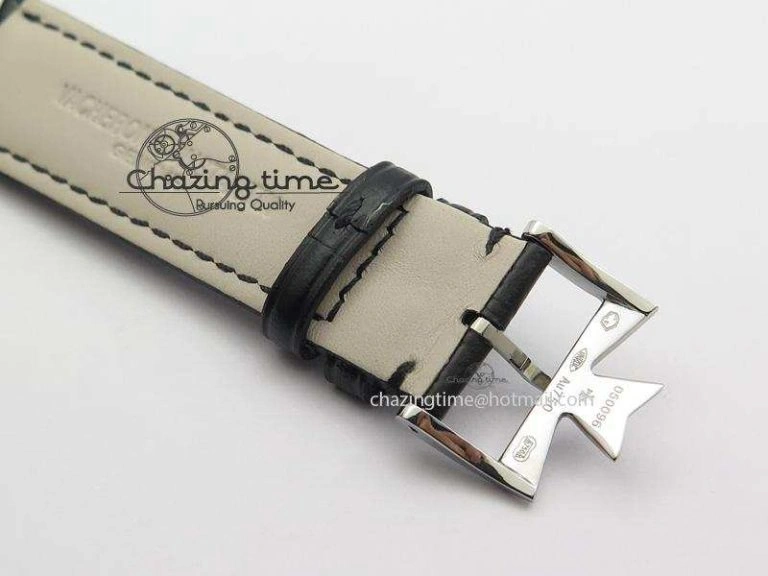 Thermal Patrimony SS MK Maker Best Edition Black Dial On Black Leather Strap Sec@ 10011