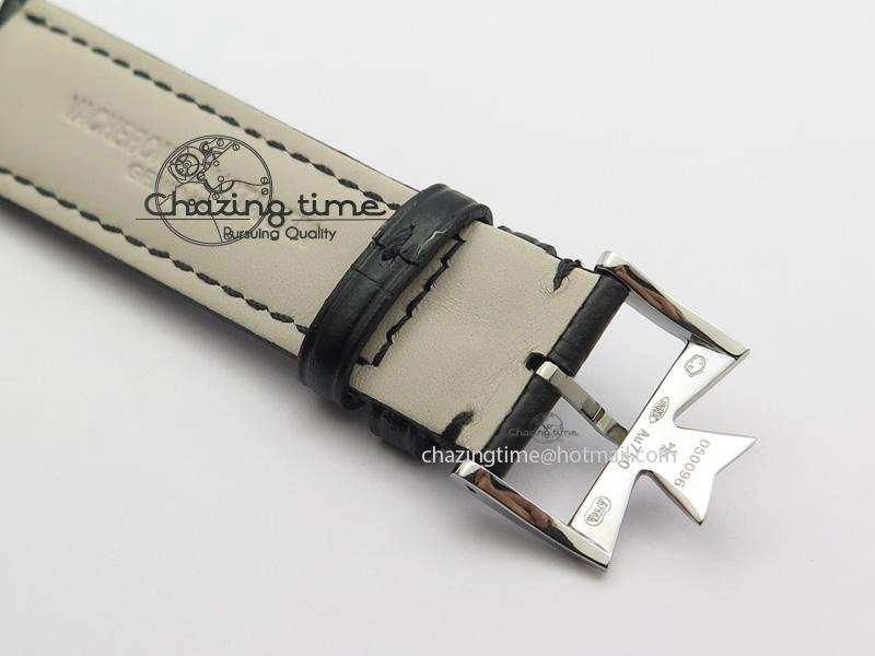 Thermal Patrimony SS MK Maker Best Edition Black Dial On Black Leather Strap Sec@ 10011