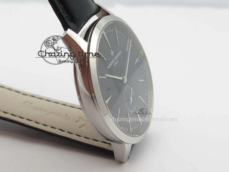 Thermal Patrimony SS MK Maker Best Edition Black Dial On Black Leather Strap Sec@ 10011