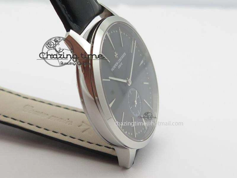 Thermal Patrimony SS MK Maker Best Edition Black Dial On Black Leather Strap Sec@ 10011