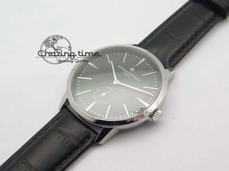 Thermal Patrimony SS MK Maker Best Edition Black Dial On Black Leather Strap Sec@ 10011