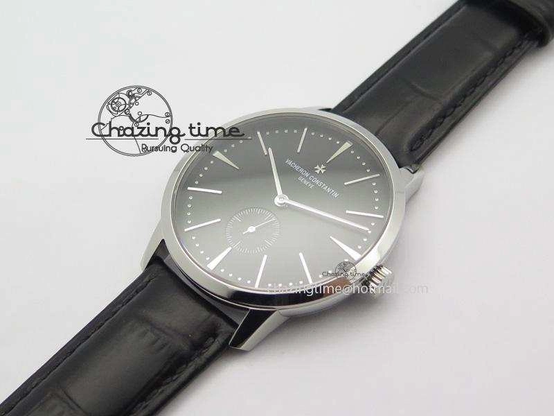 Thermal Patrimony SS MK Maker Best Edition Black Dial On Black Leather Strap Sec@ 10011