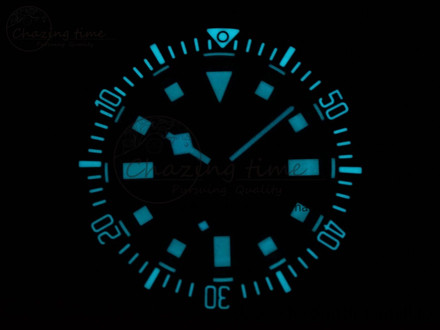 TimelessDesign Pelagos FXD 25707KN M+F 1:1 Best Edition Blue Dial on Blue Nylon Strap 8N 9726