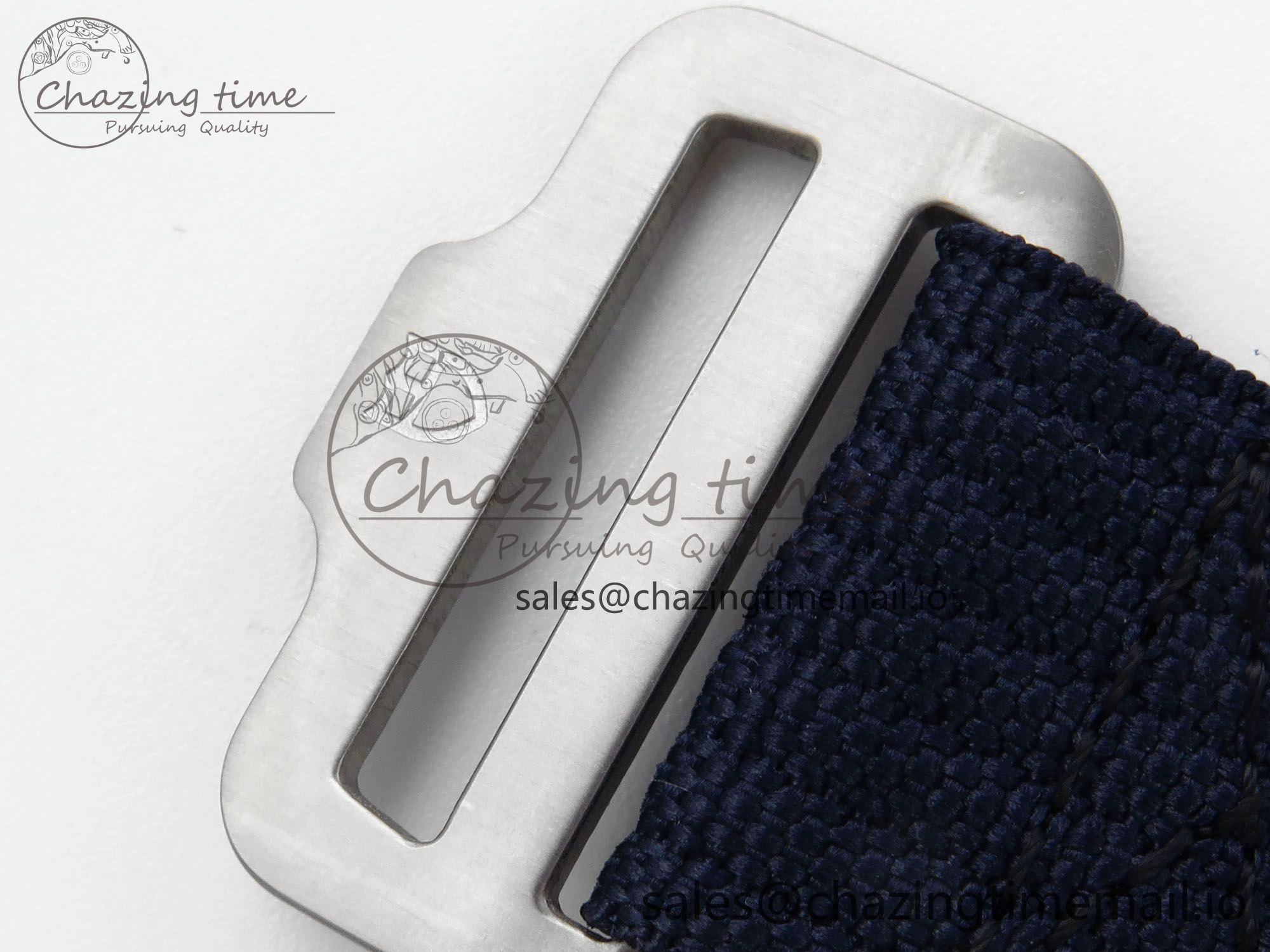 TimelessDesign Pelagos FXD 25707KN M+F 1:1 Best Edition Blue Dial on Blue Nylon Strap 8N 9726