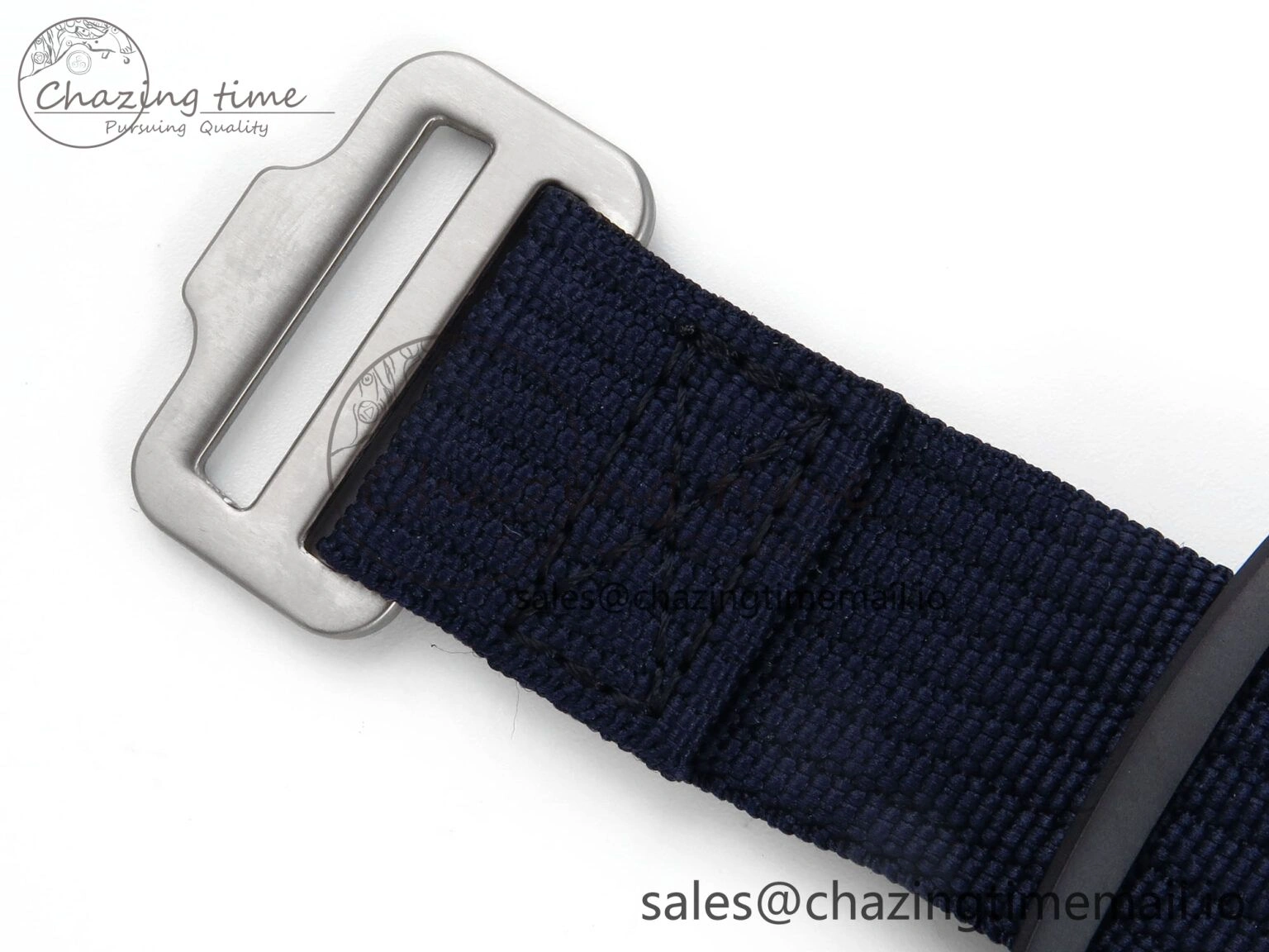 TimelessDesign Pelagos FXD 25707KN M+F 1:1 Best Edition Blue Dial on Blue Nylon Strap 8N 9726