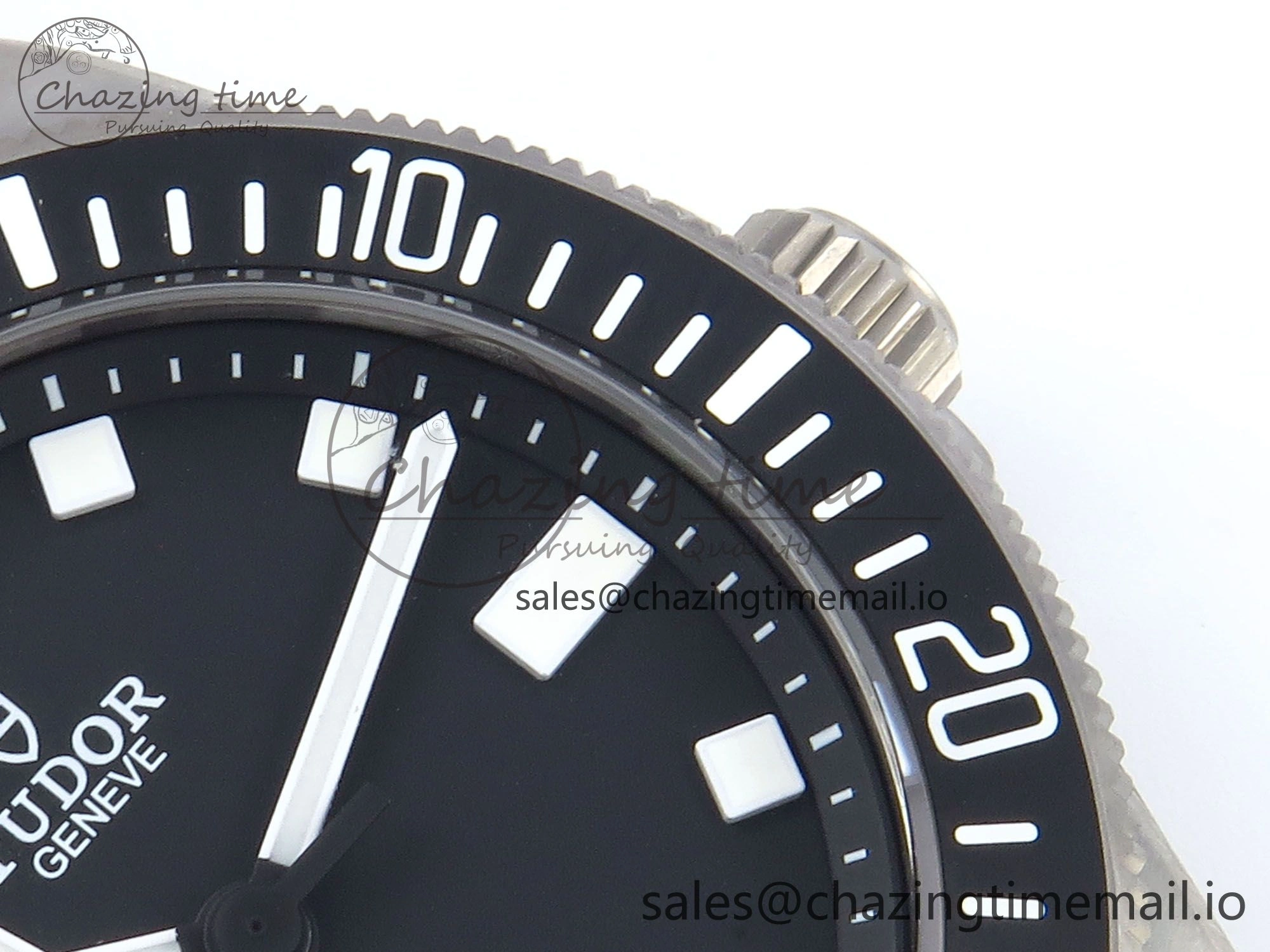 Stylish Pelagos FXD 25717N M+F 1:1 Best Edition Black Dial on Green Nylon Strap 8N 9733