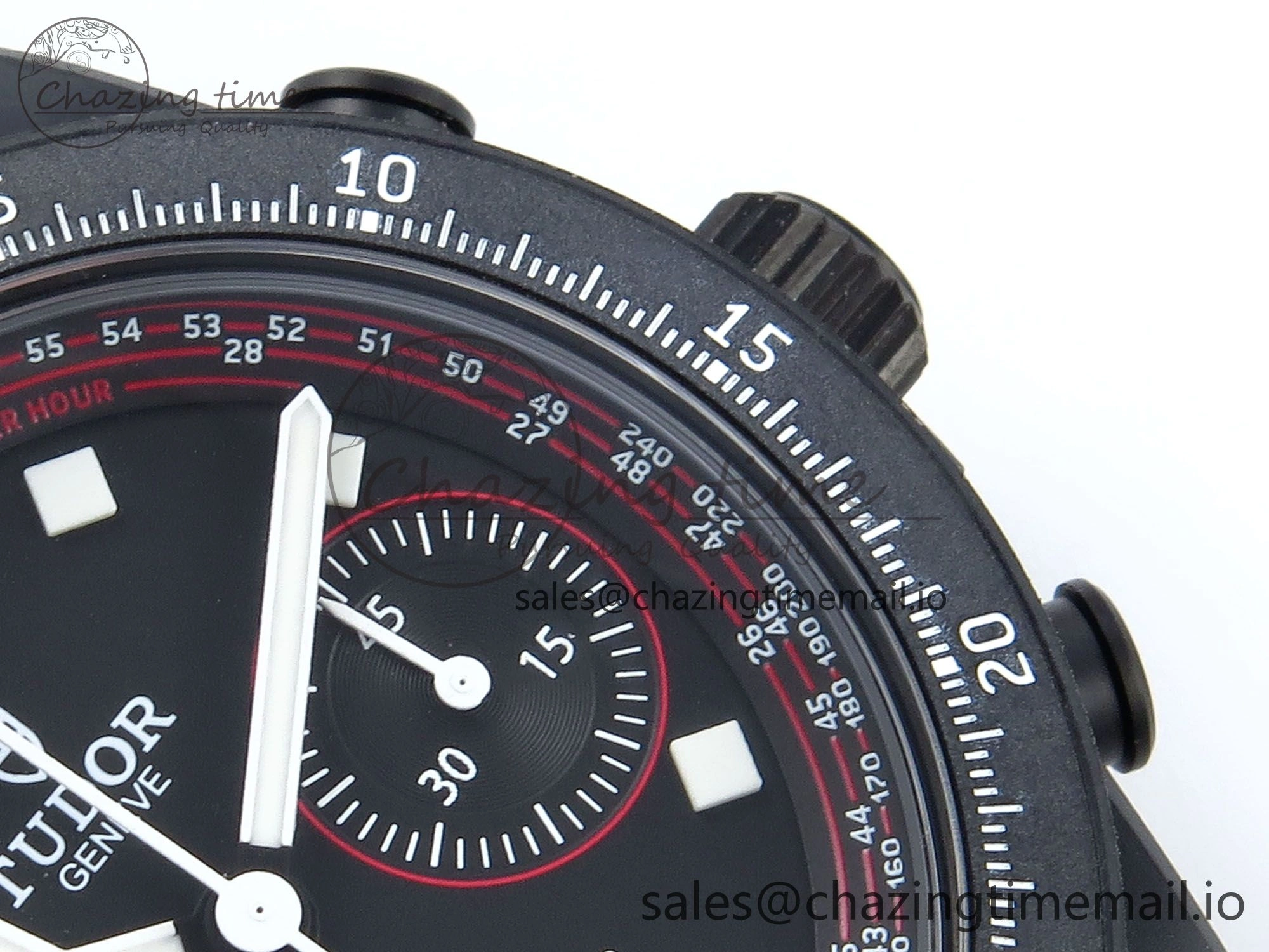 Pelagos FXD Chrono M25827KN M+F 1:1 Best Edition Black Dial on Black Nylon Strap A Compact 9732