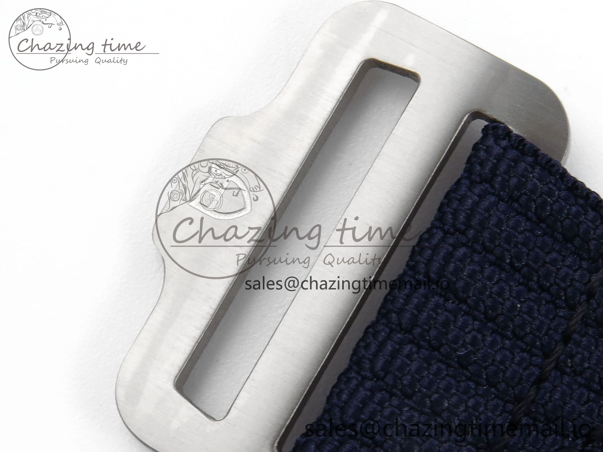 Breathable Pelagos FXD Chrono M+F 1:1 Best Edition Red Blue Dial on Blue Nylon Strap A 9730