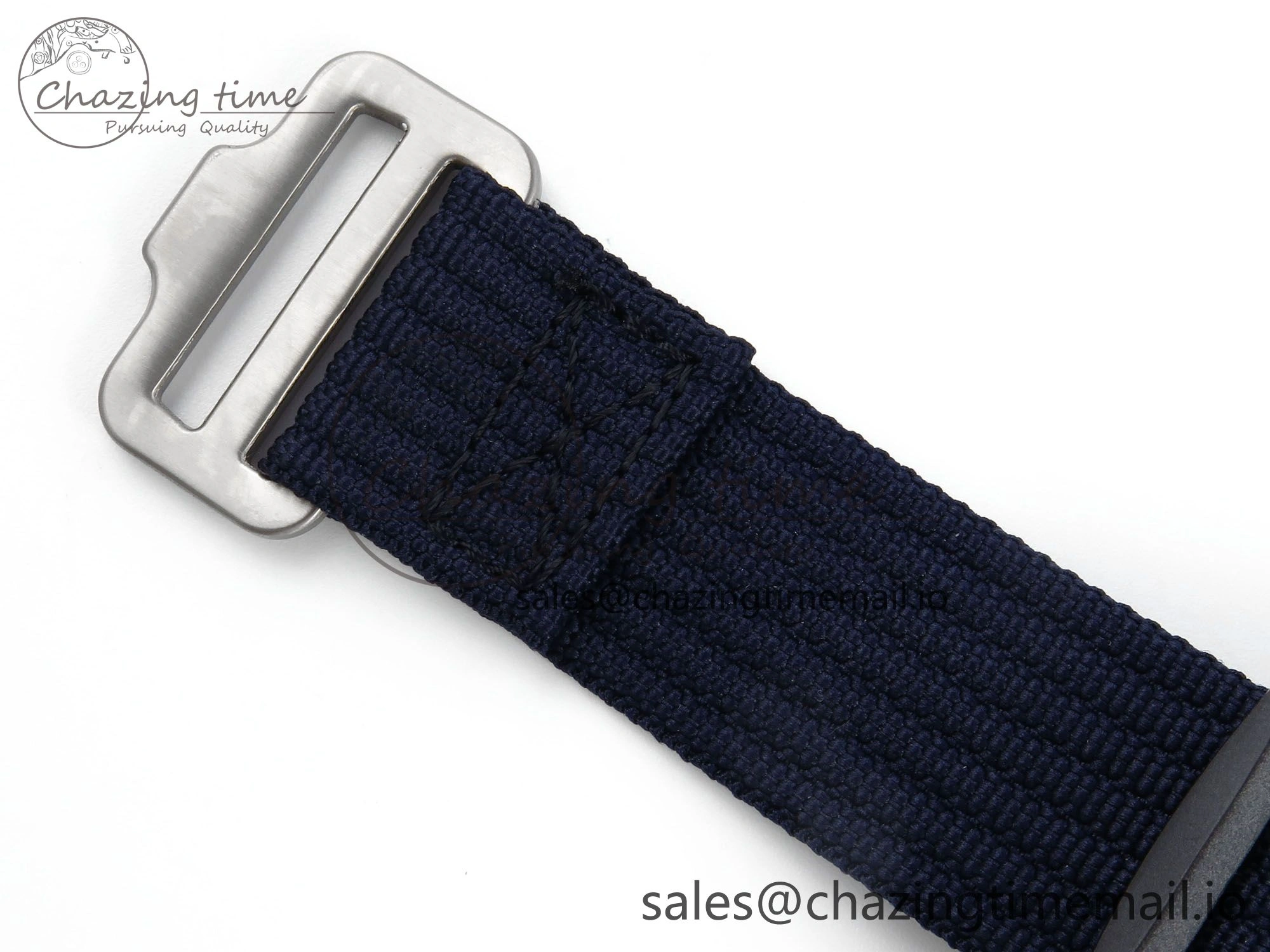 Breathable Pelagos FXD Chrono M+F 1:1 Best Edition Red Blue Dial on Blue Nylon Strap A 9730