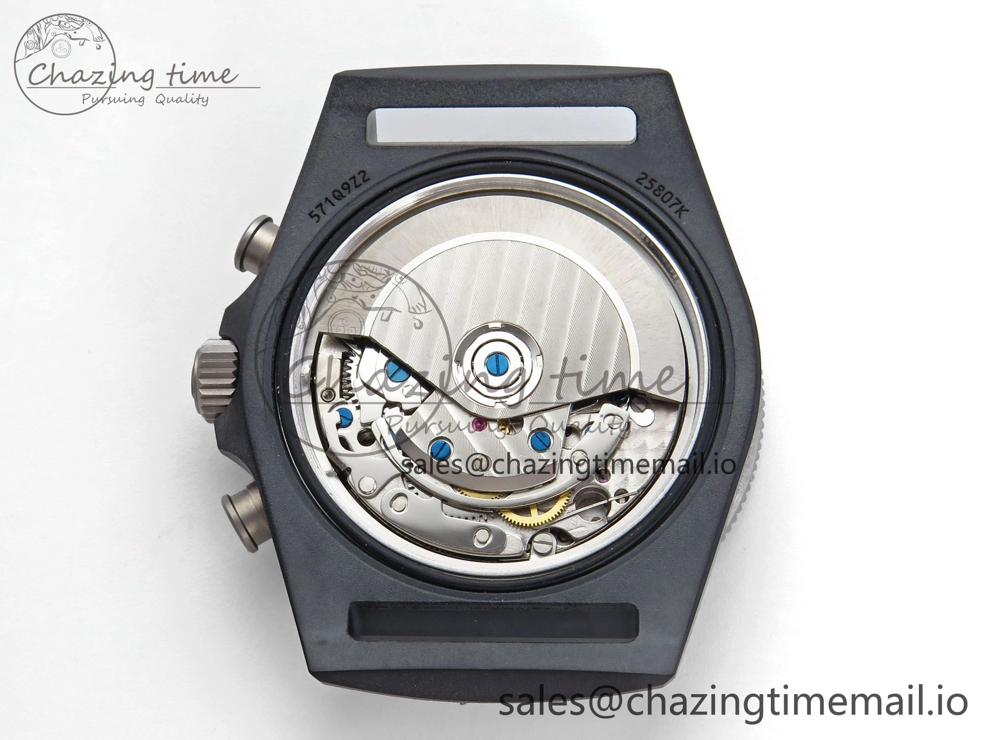 Breathable Pelagos FXD Chrono M+F 1:1 Best Edition Red Blue Dial on Blue Nylon Strap A 9730