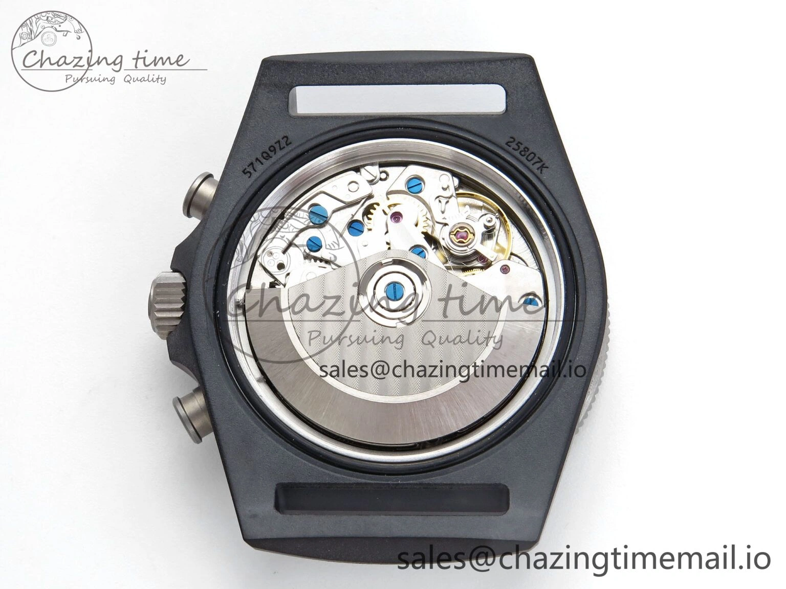 Breathable Pelagos FXD Chrono M+F 1:1 Best Edition Red Blue Dial on Blue Nylon Strap A 9730