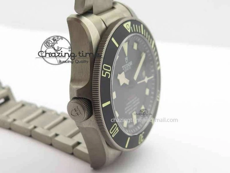 Cozy Pelagos LHD XF 1:1 Best Edition On Titanium Bracelet A2824 (Free Rubber Strap) 9780