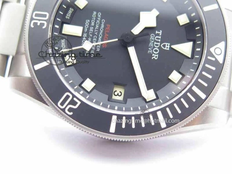 Cozy Pelagos LHD XF 1:1 Best Edition On Titanium Bracelet A2824 (Free Rubber Strap) 9780