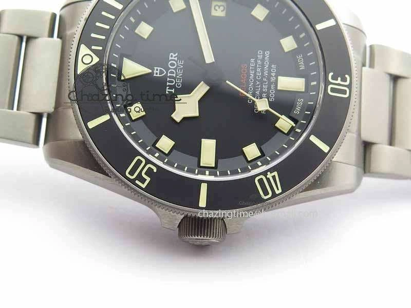 Cozy Pelagos LHD XF 1:1 Best Edition On Titanium Bracelet A2824 (Free Rubber Strap) 9780