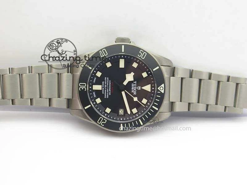 Soft Pelagos LHD ZF 1:1 Best Edition On Titanium Bracelet A2824 (Free Rubber Strap) 9781
