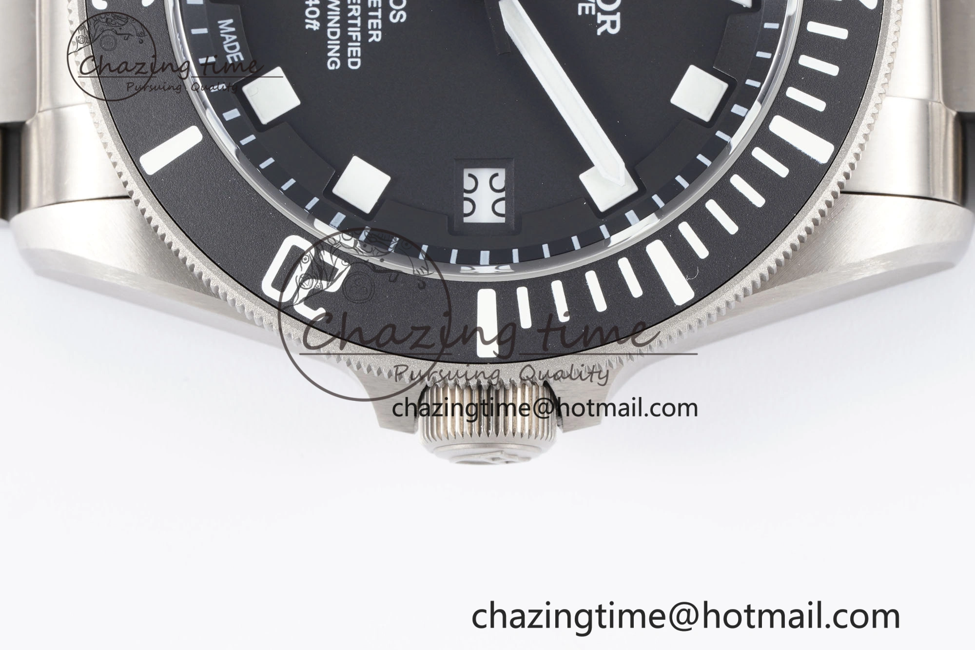 Pelagos Titanium Black Ceramic XF 1:1 Best Edition Black Dial on Titanium Bracelet A FastDry 9739