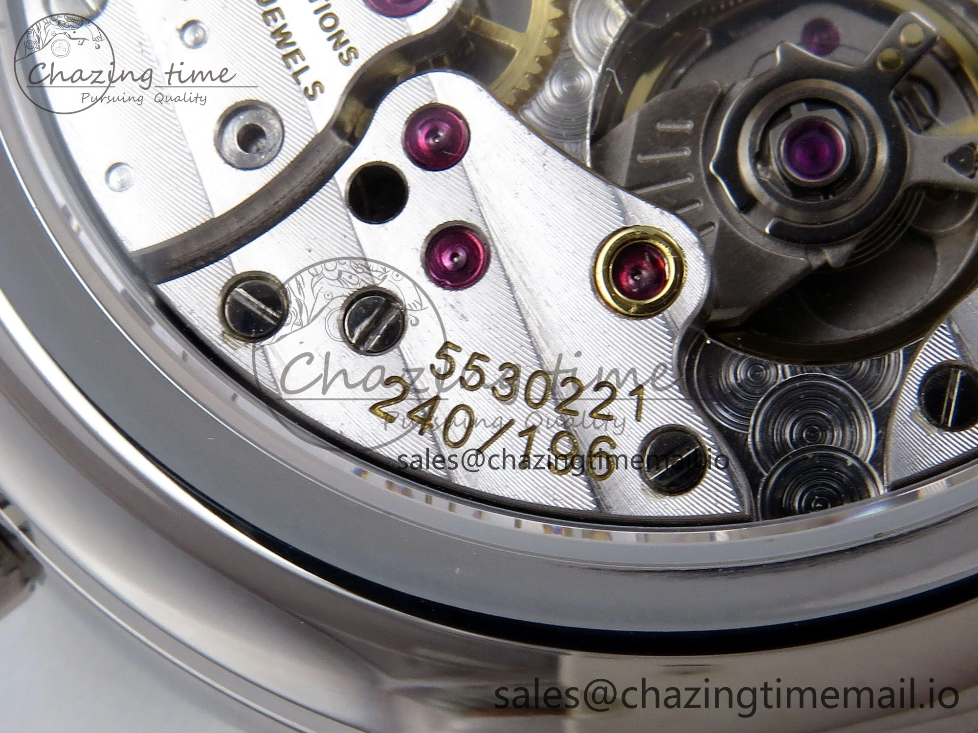 Perpetual Calendar 5140 SS 3KF Best Edition Blue Dial on Blue Leather Strap A Soft 8655