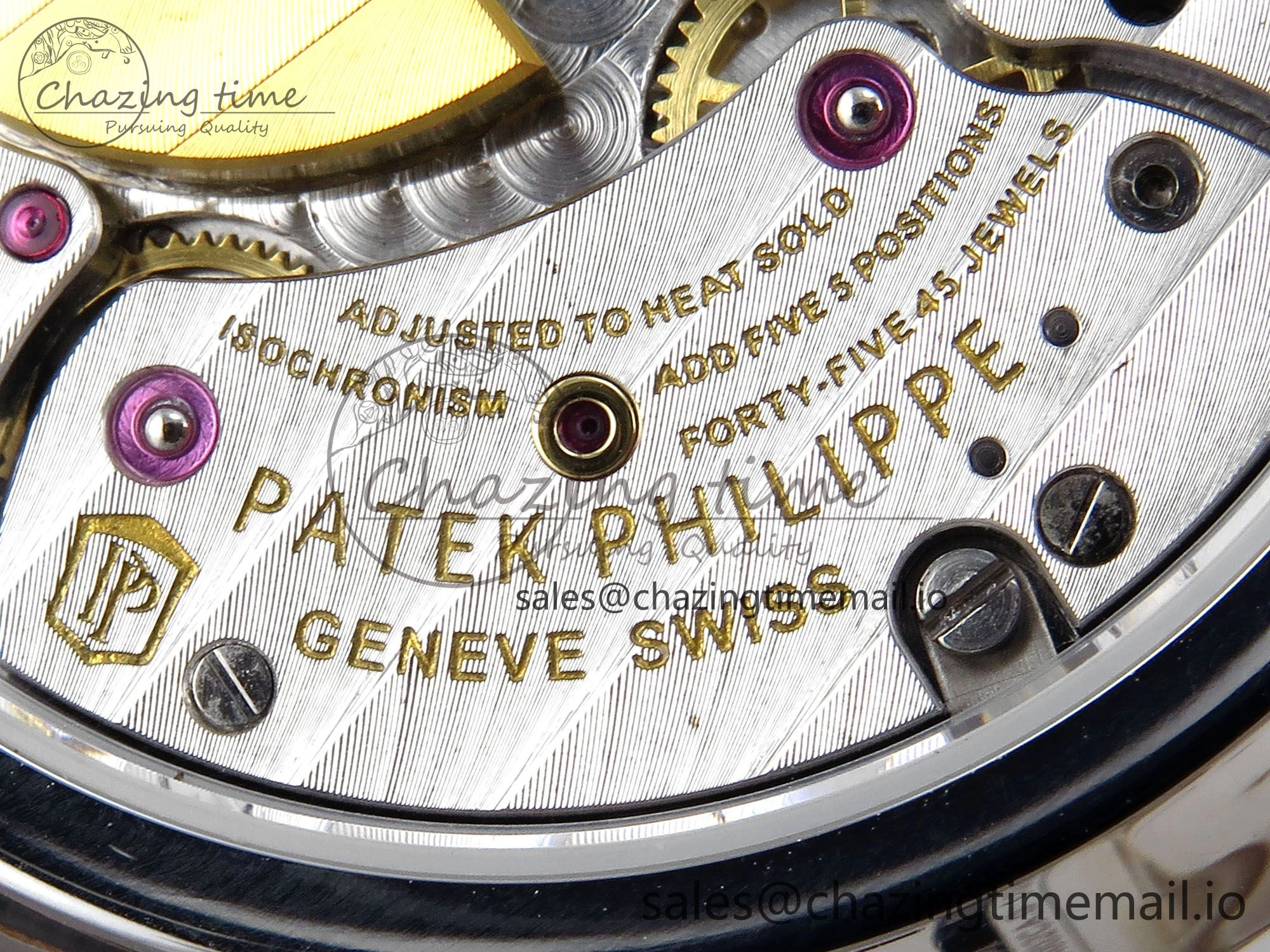 Perpetual Calendar 5140 SS 3KF Best Edition Blue Numeral Dial on Blue Leather Strap A Timeless 8656