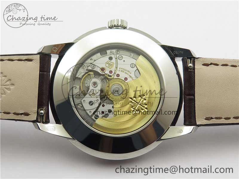 Perpetual Calendar 5320G-001 SS GSF 1:1 Best Edition Cream Dial on Leather Strap A TravelReady 2515