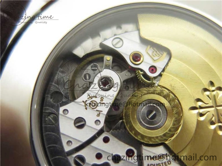 Perpetual Calendar 5320G-001 SS GSF 1:1 Best Edition Cream Dial on Leather Strap A TravelReady 2515