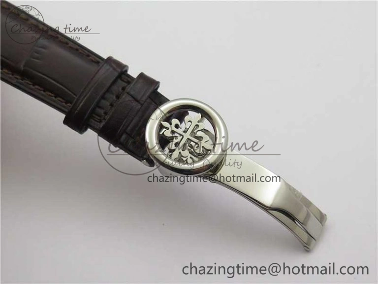 Perpetual Calendar 5320G-001 SS GSF 1:1 Best Edition Cream Dial on Leather Strap A TravelReady 2515
