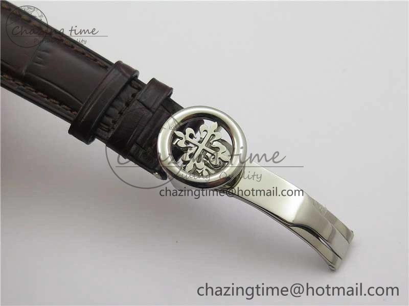 Perpetual Calendar 5320G-001 SS GSF 1:1 Best Edition Cream Dial on Leather Strap A TravelReady 2515