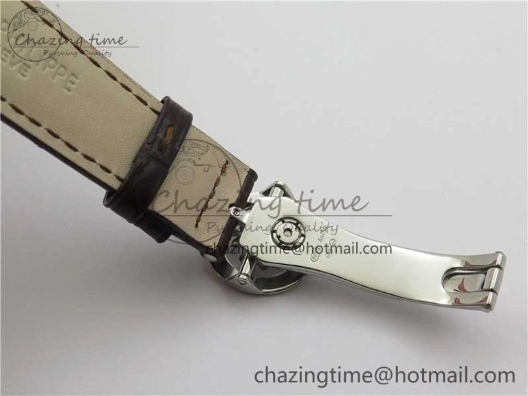 Perpetual Calendar 5320G-001 SS GSF 1:1 Best Edition Cream Dial on Leather Strap A TravelReady 2515