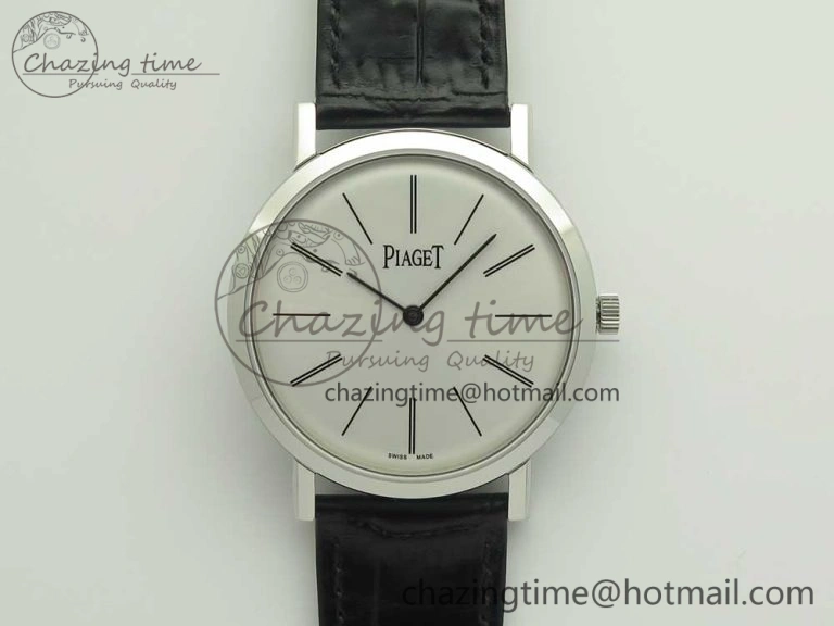 StreetReady Piaget Polo RG Diamonds Dial Bezel MKF On Black Leather Strap MIYOTA9015 To 800P 9127
