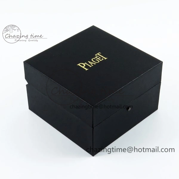 StreetReady Piaget Polo RG Diamonds Dial Bezel MKF On Black Leather Strap MIYOTA9015 To 800P 9127