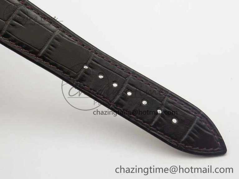 StreetReady Piaget Polo RG Diamonds Dial Bezel MKF On Black Leather Strap MIYOTA9015 To 800P 9127