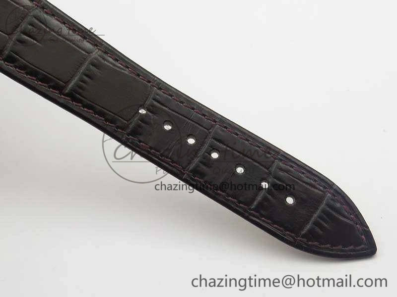 StreetReady Piaget Polo RG Diamonds Dial Bezel MKF On Black Leather Strap MIYOTA9015 To 800P 9127