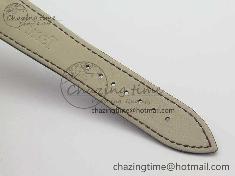 StreetReady Piaget Polo RG Diamonds Dial Bezel MKF On Black Leather Strap MIYOTA9015 To 800P 9127