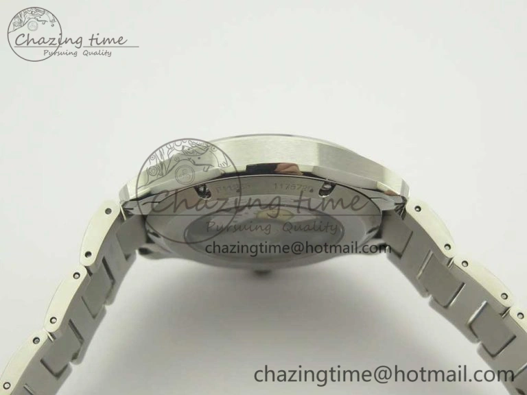 QuickDry Piaget Polo S 42mm SS MKF 1:1 Best Edition Blue Textured Dial on SS Bracelet A1110P 9107