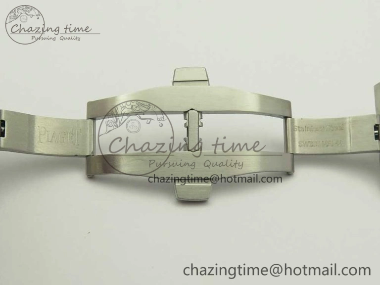 Piaget Polo S 42mm SS MKF 1:1 Best Edition White Textured Dial on SS Bracelet A1110P TopPick 9112